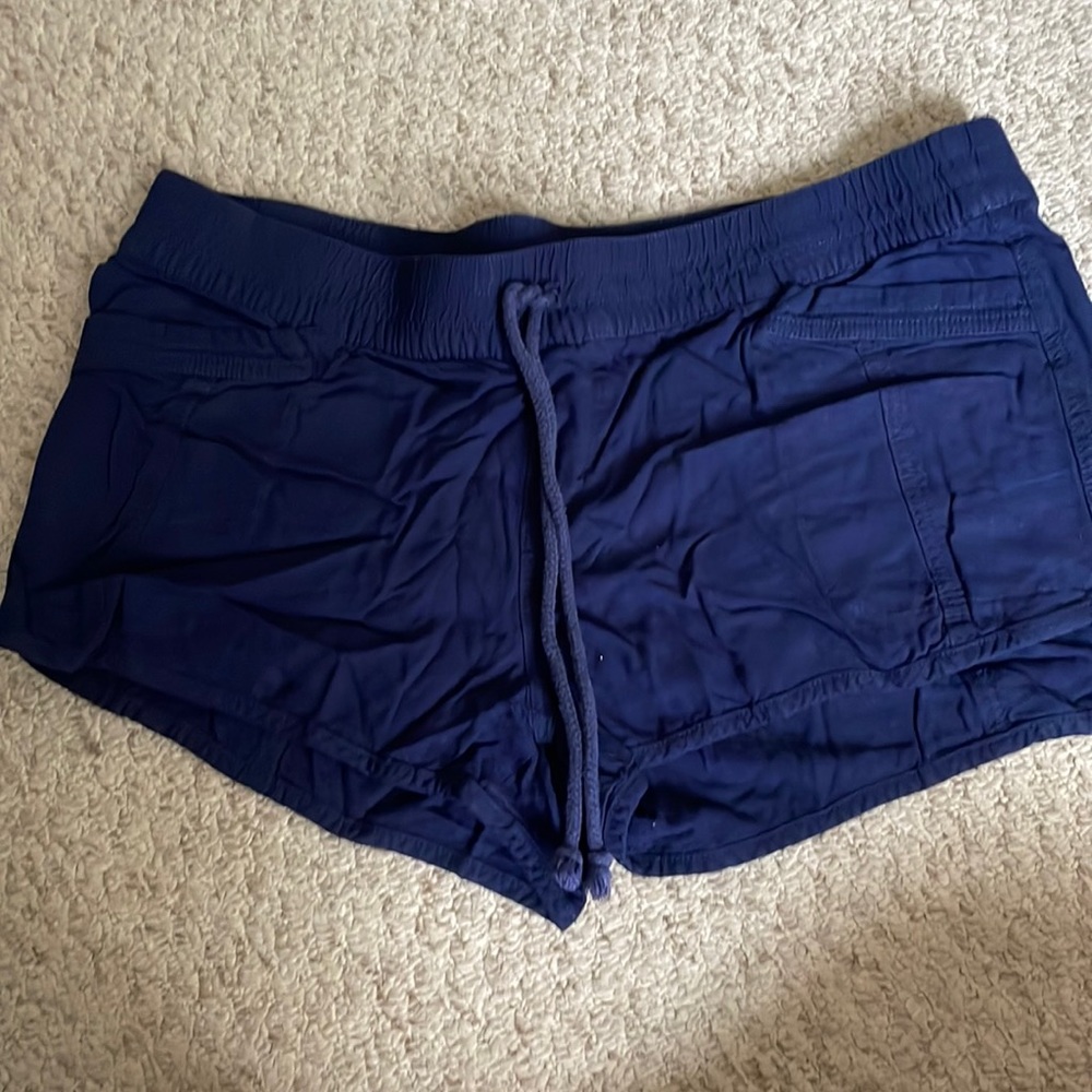 navy blue comfy shorts